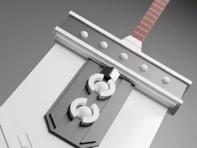 Sword - Free model Free low-poly 3D model