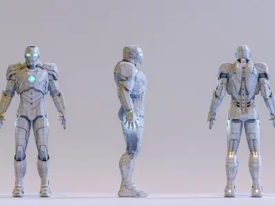 IronMan avengers iron man Free low-poly 3D model