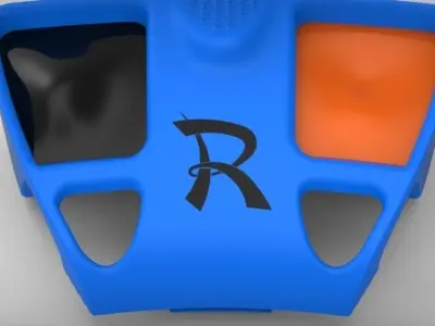 Clamp Sauce Plate Free 3D model