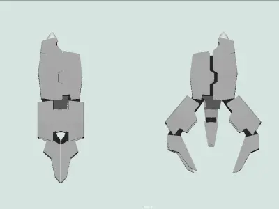 Part GN Big Cannon 3D model