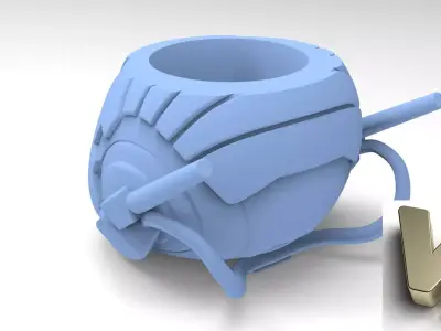 Ant man matte for 3d printing 3D model