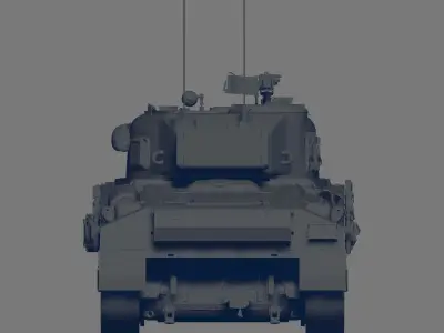 Sherman Firefly 3D model