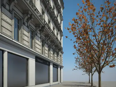 Old Building VIII 3D model