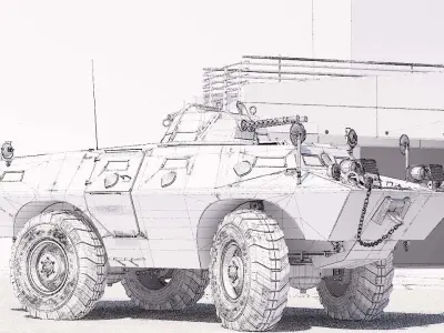 Cadillac V100  3D model