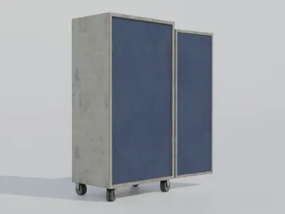 Service trolley 3D model