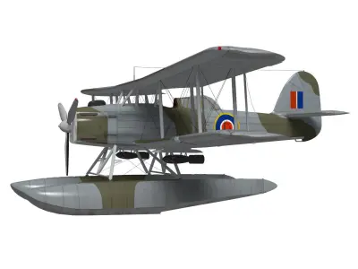 Fairey SeaFox 3D model