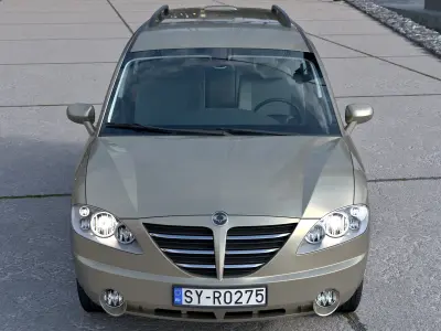 Ssangyong Rodius 2010 Free 3D model