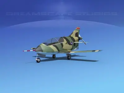 Bede Bd-5 Microplane V08 3D model