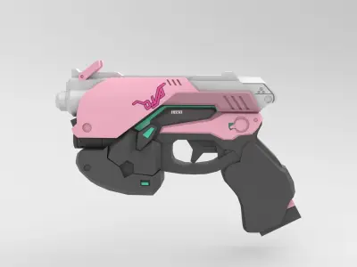 DVa Light Gun 3D model