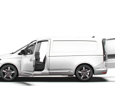 VW Caddy Cargo LWB HQ Interior 2025 3D model
