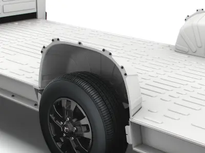 RAM Promaster 3540 L4 platform cab 2023 3D model