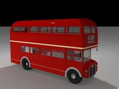 London Bus 3D model buy