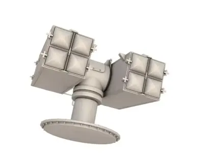 Mk 29 Missile Launching System 3D model