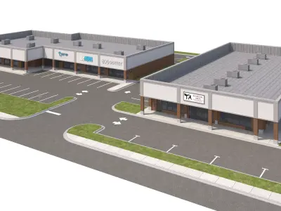 Retail-162 Retail Stores 3D model