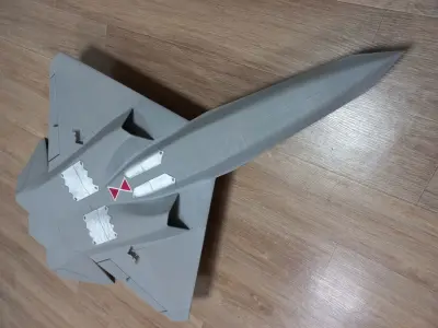 RC 3D Printed YF-23 Black Widow II 3D print model