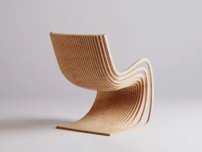 Parametric Chair 3D model