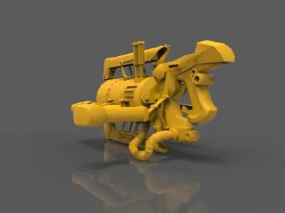Ratchet and Clank Gun 3D model