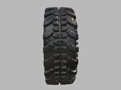 Tire 4K 3D model