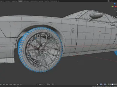 dodge challenger Free 3D model