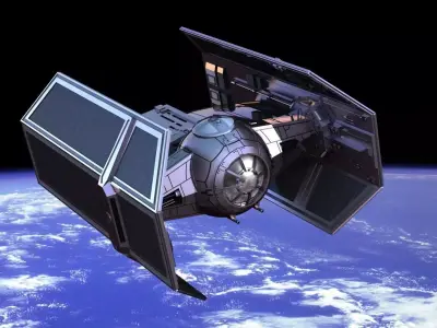 Vader Tide Fighter  3D model