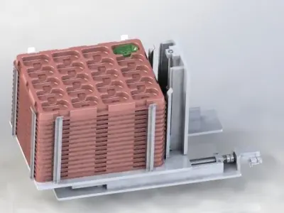 stacking loading mechanism 3D model