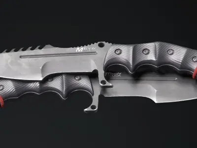 weapon - MTech USA Xtreme Tactical Knife  Low-poly 3D model
