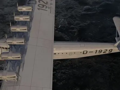 Dornier Do-X 3D model