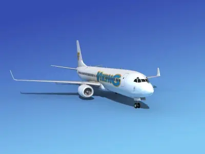 Boeing 737-800ER Viking 3D model