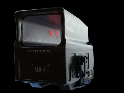 Vortex Razor UH-1 Low-poly 3D model