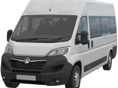 Vauxhall Movano L4H2 passenger 3D model