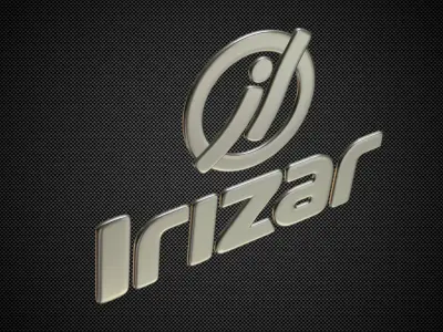 irizar logo 3D model