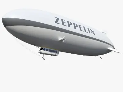 Air Balloon Big Set 3D model