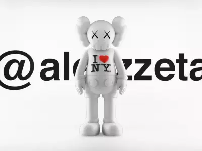 Kaws Love NY New York for Print 3D print model