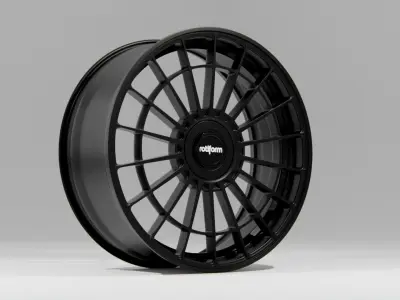 Rotiform LAS-R and Aero Disc Low-poly 3D model