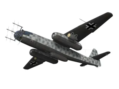 Arado Ar234 B2N Nachtigall 3D model