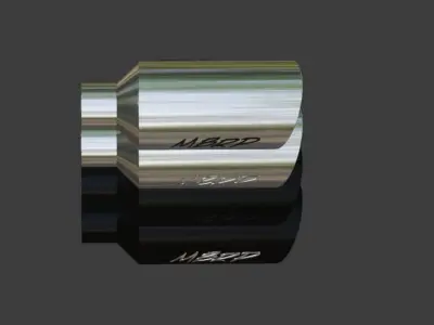 Simple MBRP Exhaust TIp Low-poly 3D model