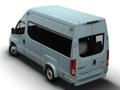 Iveco eDaily Minibus L3H3 2024 3D model