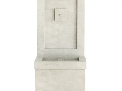 Brentwood Fountain 3D model