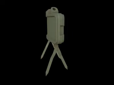 claymore 3D model get