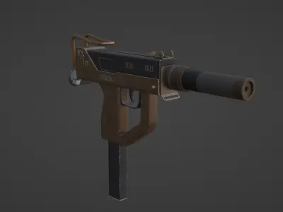 Mac 10  3D model purchase
