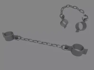 Leg Shackles 3D model