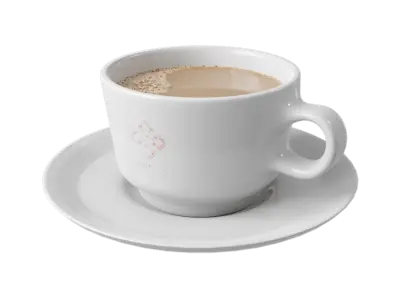  Coffee Cup Model, White 