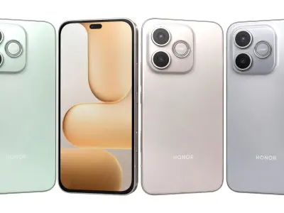 Honor 600E All Colors 3D model