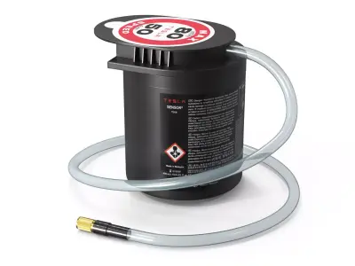 Tesla Automotive Tire Sealant Container 3D model