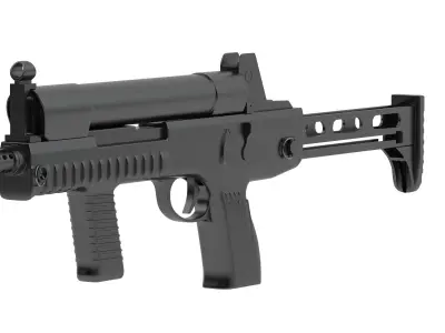 CF-05 Submachine gun 3D model