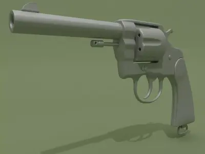 FREE Antique Gun Free 3D model