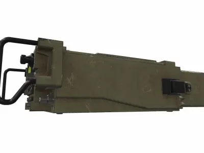 Radio military AN PRC-117G 3D model