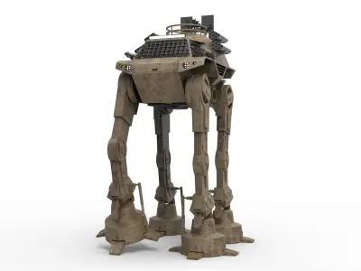 Concept walker for zombie apocalypses 3D model