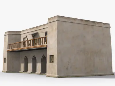 Arab xx20 Low-poly 3D model