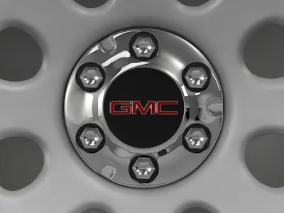 GMC Yukon Police rim 3D model
